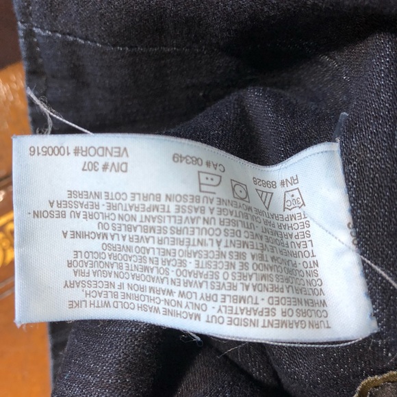 Cute A-Line dark blue jeans jacket - Picture 7 of 9